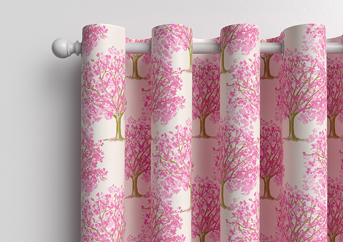 Classic Woodland, Pink Blossom - Made to Measure Curtains - Image 13